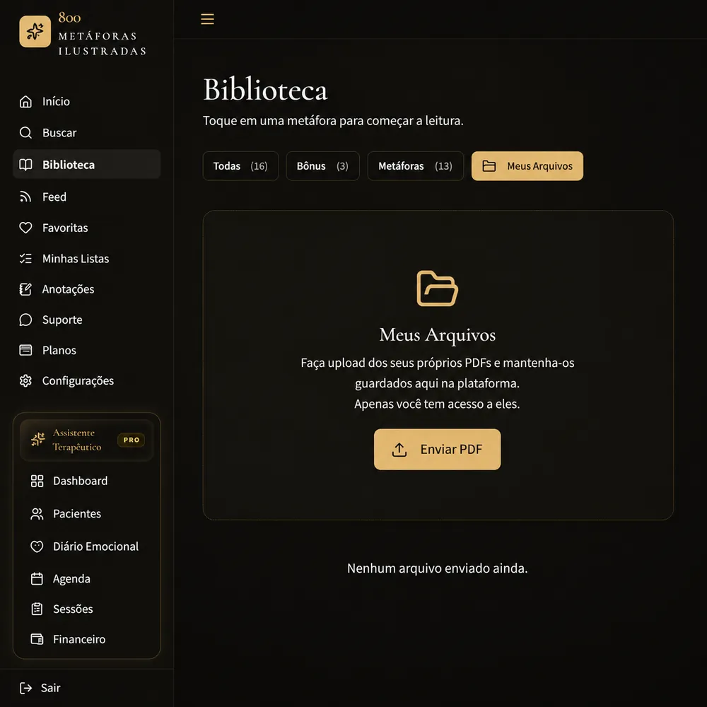Mis Archivos en la plataforma