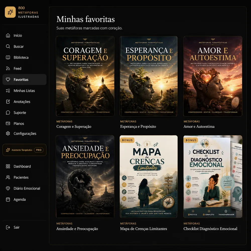 Favoritos en la plataforma